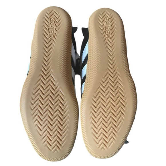 Adidas Grand Court Lo Black and White Sneakers NWT Size 8 - Picture 4 of 7